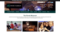 Desktop Screenshot of pavekmuseum.org